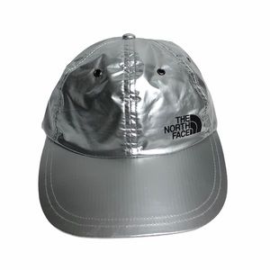 Supreme The North Face Silver Metallic 6-Panel Hat